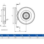 Aircol 100 KF Radyal Kanal İçi Fan - Görsel 2