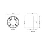 Aircol 120 KT Kanal Tipi Fan - Görsel 2