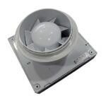 Aircol 120 OP Siyah Otomatik Panjurlu Aspiratör - Görsel 2