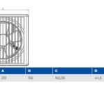 Aircol 150C OP Cam Ve Duvar Tipi Aspiratör Siyah - Görsel 5