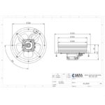 Aircol 200BF Sac Gövdeli Aksiyal Fan - Görsel 2