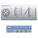 Aircol 20K Kapaklı Aspiratör - Görsel 2
