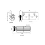 Aircol AKS 680-240 Tanjansiyel Radyal Fan - Görsel 2