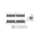 Aircol AKS 680-480 Tanjansiyel Radyal Fan - Görsel 2