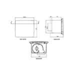 Aircol Lux Duvar ve Tavan Tipi Aspiratör - Görsel 2