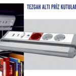 Ne-Ad 16 Modül Tezgah Altı Priz Kutusu BOŞ 3316-01 - Görsel 2