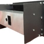 Ne-Ad 6 Modül Çift Açılır Kapaklı Masa Üstü Priz Kasası Siyah  3806-02 - Görsel 5