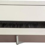 Ne-Ad 8 Modül Kapaklı Masa Üstü Priz Kutusu  Eloksal  3958-01 - Görsel 1