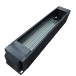 Avf Büro Tipi Aleminyum Priz Kasası 12 Modül Boş Siyah - Görsel 1