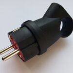 Avf Kauçuk Topraklı L Fiş Kulplu 16A - Görsel 1