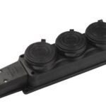 Avf Kauçuk Üçlü Grup Piriz - Görsel 1