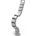 Avf Omurga Kablo Toplayıcı 75cm Gri 3580-01 - Görsel 1