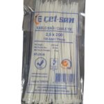 Çetsan 2,5x200 Kablo Bağı 100 adet Beyaz - Görsel 1