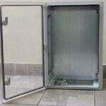 Çetsan 50x70x25 ABS Şeffaf Kapaklı Taban Saclı Pano - Görsel 1