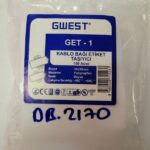 Gwest 10x35 Kablo Bağı Etiket Taşıyıcı 100 Adet - Görsel 2