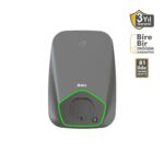 Hera Araç Şarj Cihazı BS31C Type2 Soketli 32A-22KW Trifaze Gri RFID Sistem - Görsel 1