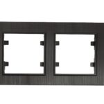 Karea Karea Line Füme İkili Çerçeve - Görsel 1