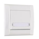 Makel Defne Beyaz Etiketli Zil Butonu - Görsel 1