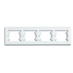 Makel Defne Beyaz Yatay Dörtlü Çerçeve - Görsel 1