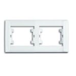 Makel Defne Beyaz Yatay İkili Çerçeve - Görsel 1