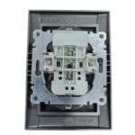 Makel Defne Füme İkili Toraklı Priz - Görsel 2