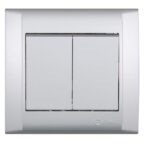 Makel Defne Gümüş Jaluzi Anahtarı - Görsel 1