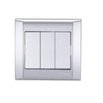 Makel Defne Gümüş Üçlü Anahtar - Görsel 1