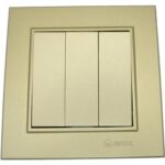 Makel Karea Dore Üçlü Anahtar 1+3 - Görsel 1