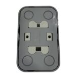 Makel Sıva Üstü Gri İkili Topraklı Priz - Görsel 2