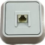 Makel Sıva Üstü Gri Numeris Prizi - Görsel 1