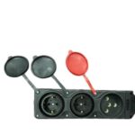 Ne-Ad 3x25A + 1x16A 2 Adet  Kauçuk Grup Priz 4010 - Görsel 3