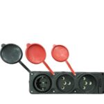 Ne-Ad 3x25A 2 Adet + 1x16A Kauçuk Grup Priz  4011 - Görsel 3