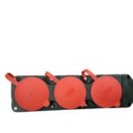 Ne-Ad 3x25A Üçlü Kauçuk Grup Priz  4012 - Görsel 2