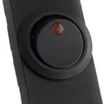 Ne-ad 45x22,5 Işıklı Anahtar Siyah 2067-S - Görsel 1