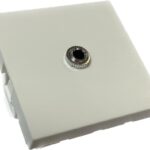 Ne-Ad 45x45 Streo Jack 3,5mm Beyaz   2066 - Görsel 1