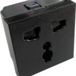 Ne-ad 45x45 Universal Priz Siyah 2020-S - Görsel 1