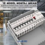 Ne-Ad 5x16 1 Adet Ön + 1x16A 2 Adet Yan Prizli Kombinasyon - Görsel 2