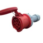 Ne-Ad 5x63A CEE Norm Seyyar Priz IP44 5632 - Görsel 1