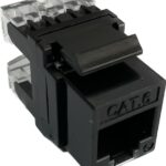 Ne-ad Cat6E Data Soket Siyah 2056-S - Görsel 1