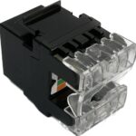 Ne-ad Cat6E Data Soket Siyah 2056-S - Görsel 2