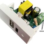 Nead 45x22,5 İkili USB Şarj Adaptörü A/A 2062 - Görsel 2