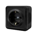 Nead Multima Siyah Çocuk Korumalı Topraklı Priz - Görsel 1