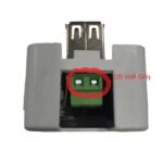 Nead Multima Siyah İkili USB Şarj Prizi Type A+ Type C - Görsel 2