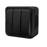 Nead Multima Siyah Üçlü Anahtar - Görsel 1