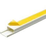 Sert 30X20 Kablo Kanalı Kendinden Yapışkanlı 2 Mt. - Görsel 1