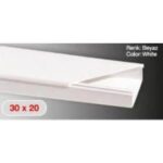 Sert Plastik 30X20 Kablo Kanalı 100 Mt - Görsel 2