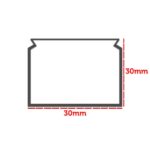 Sert Plastik 30X30 Kablo Kanalı 48 Mt - Görsel 2