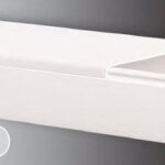 Sert Plastik 40X40 Kablo Kanalı 72 Mt - Görsel 2