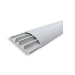 Sert Plastik 75X20 Balık Sırtı Kablo Kanalı Yapışkanlı 2 Mt. Beyaz - Görsel 1