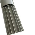 Sert Plastik 90X20 Balık Sırtı Kablo Kanalı Yapışkanlı Gri 44 Mt - Görsel 1